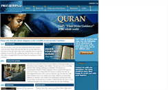 Desktop Screenshot of freequran.ca