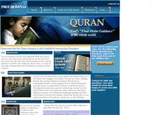 Tablet Screenshot of freequran.ca